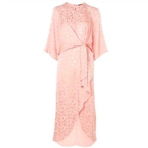 **SOLD** Topshop Blush Pink Satin Dress worn once